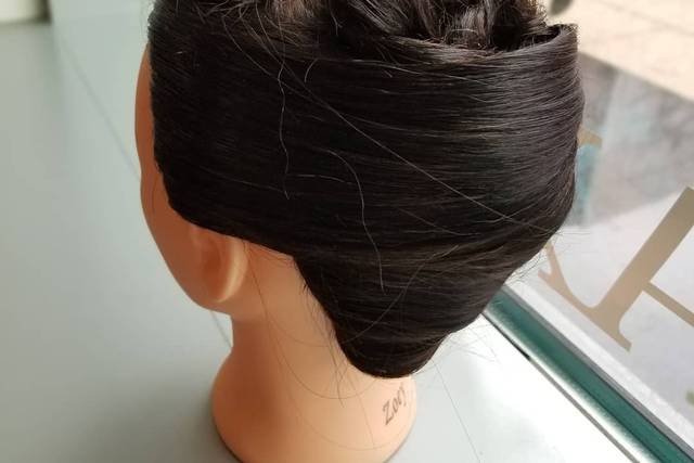 Lady Gaga-inspired updo