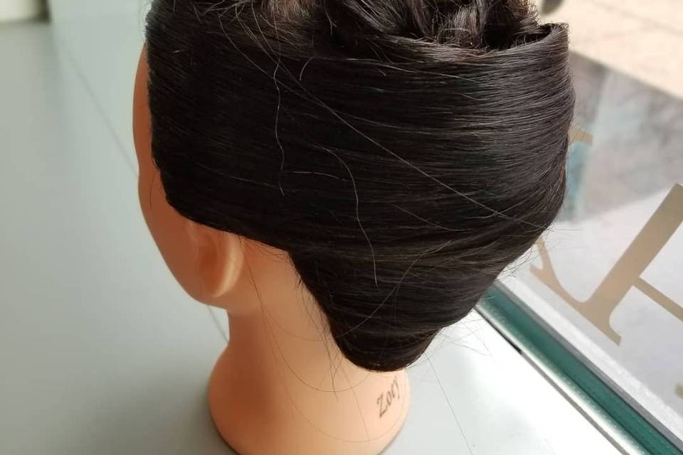 Lady Gaga-inspired updo