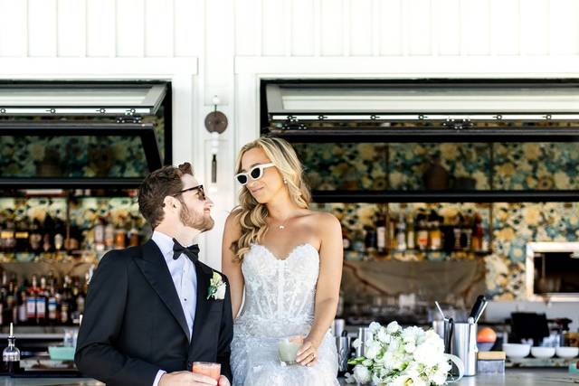 Bride & groom portrait