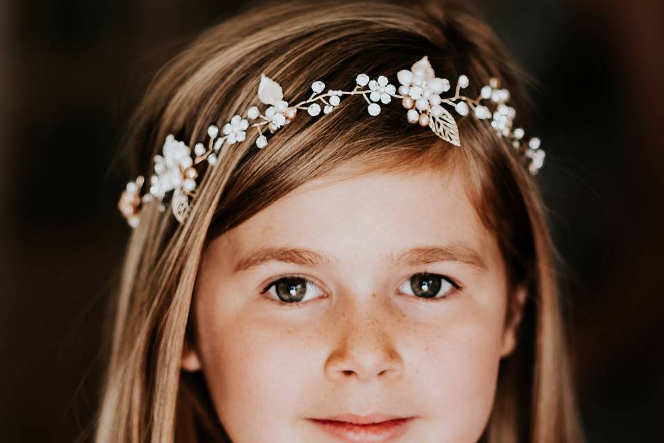 Flower Girl Portrait