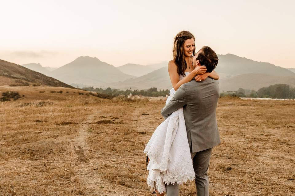 Sunset Wedding Photos