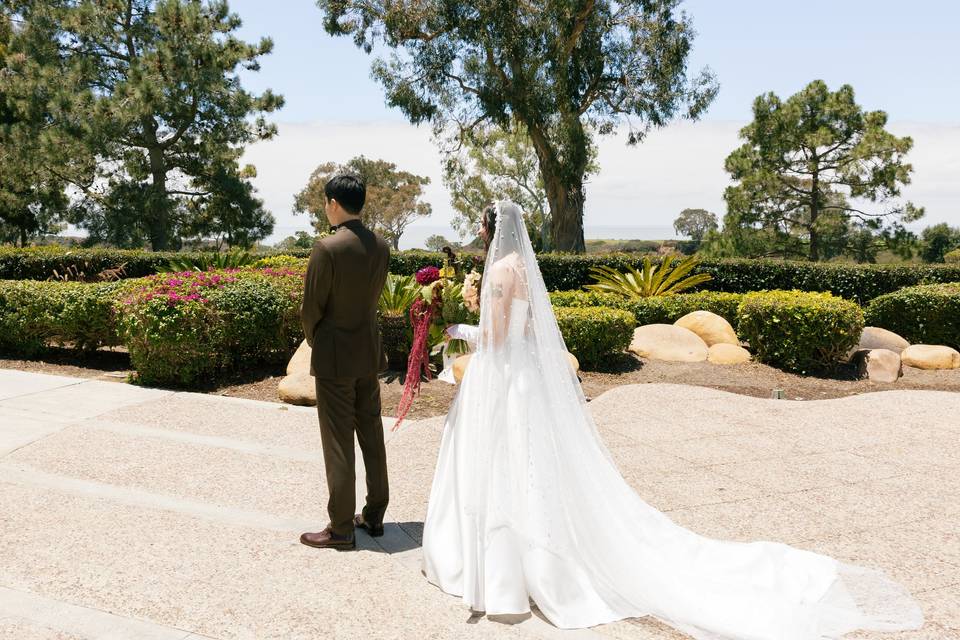 Here comes the bride