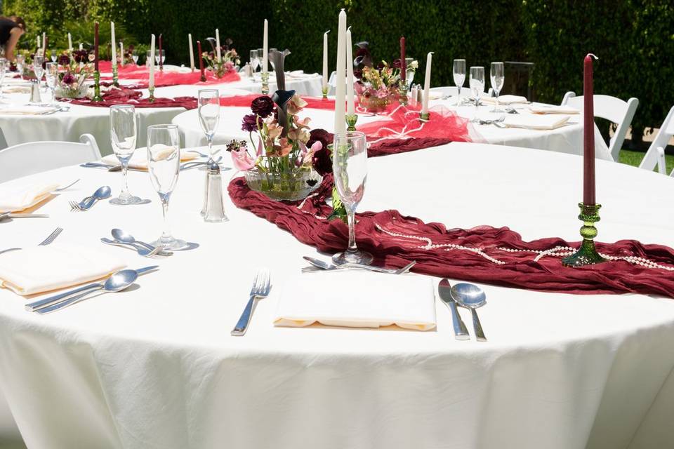 Place setting details