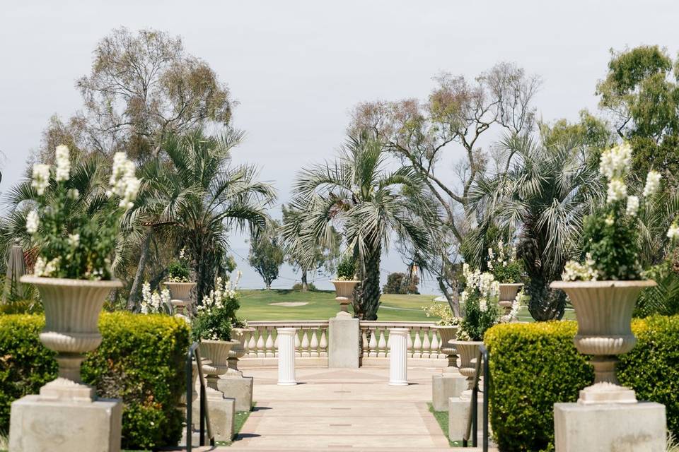 Parterre upper gardens