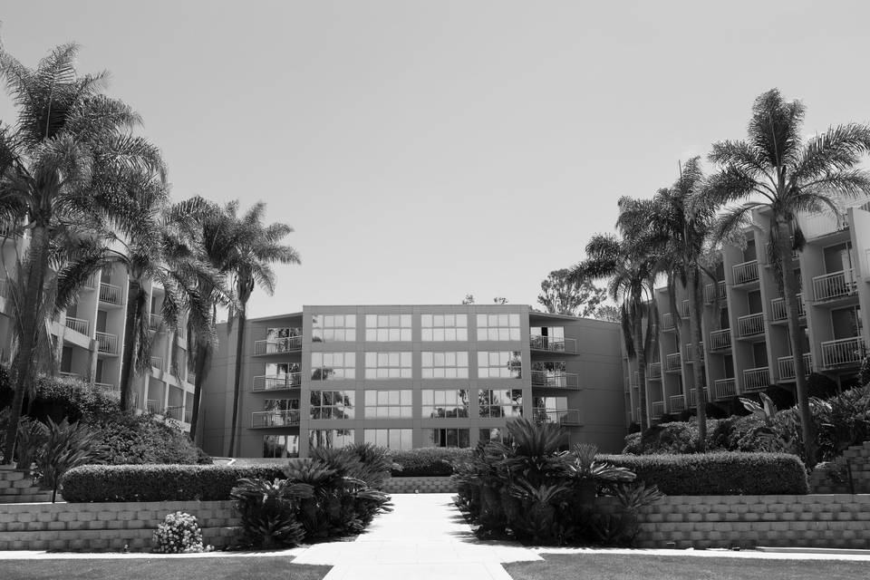 Parterre terrace