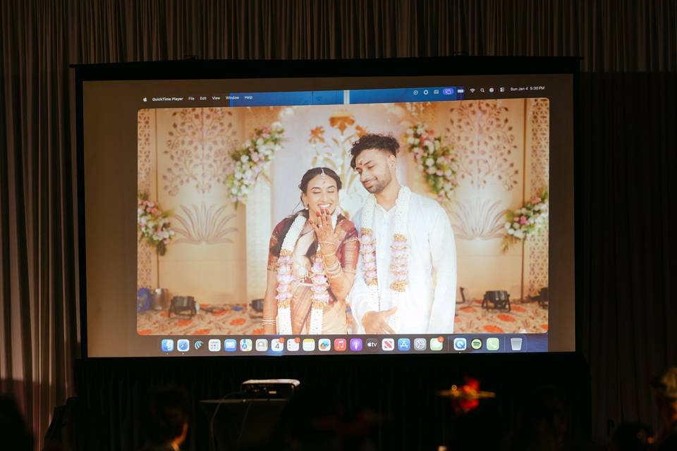 Bride and Groom Video