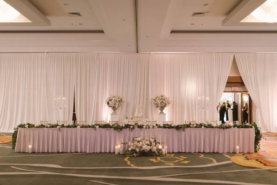 Bridal Party Table