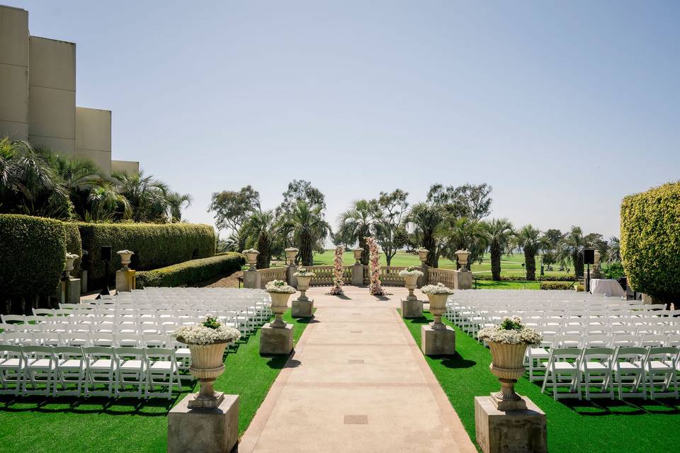 Ceremony Seats at Parterre