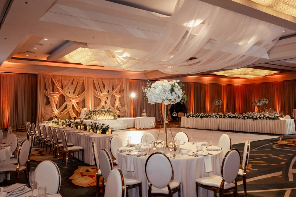 Reception tables