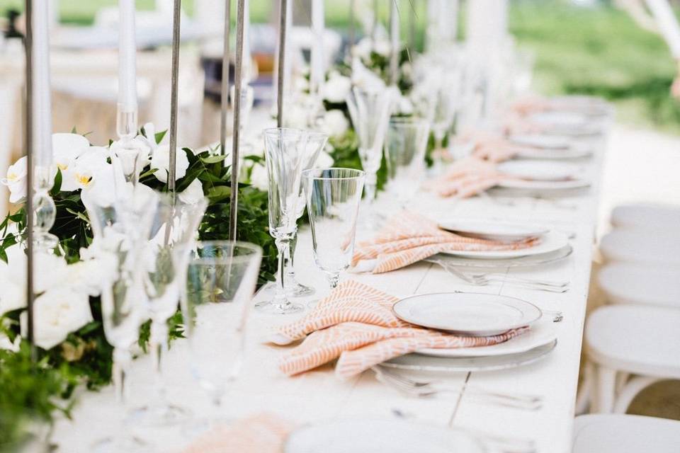 Gorgeous Reception Setup