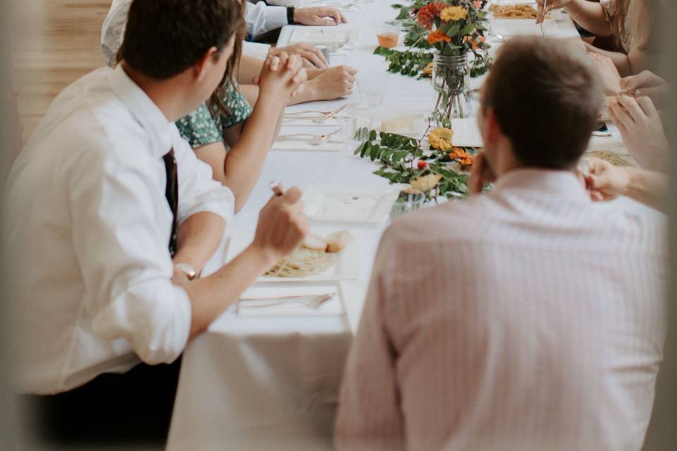 Dinner in The Hall