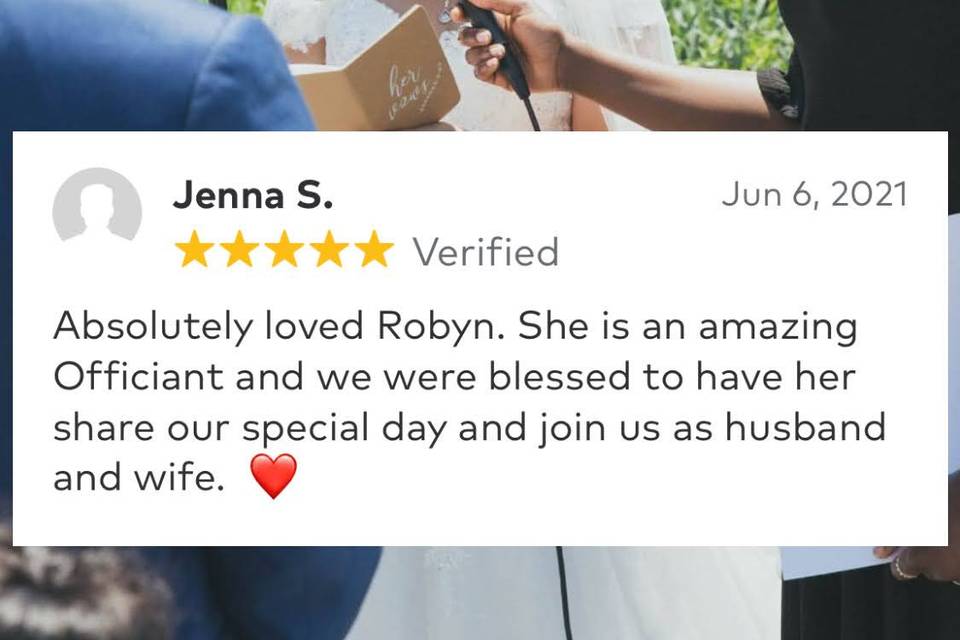 Black Wedding Officiant Review