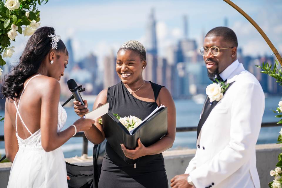 W Loft Wedding Officiant