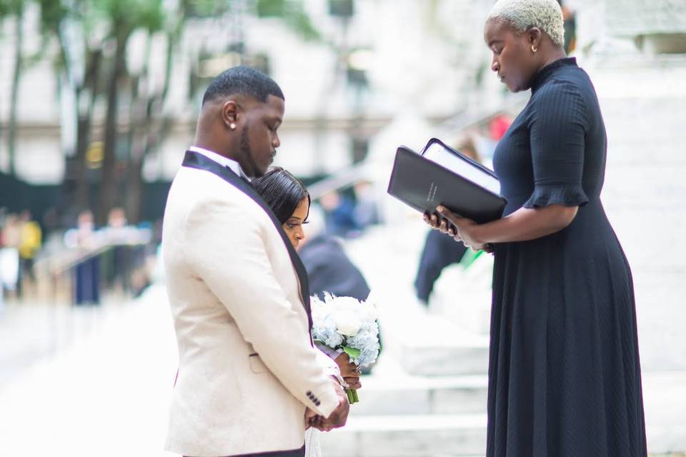 NY Public Library Wedding