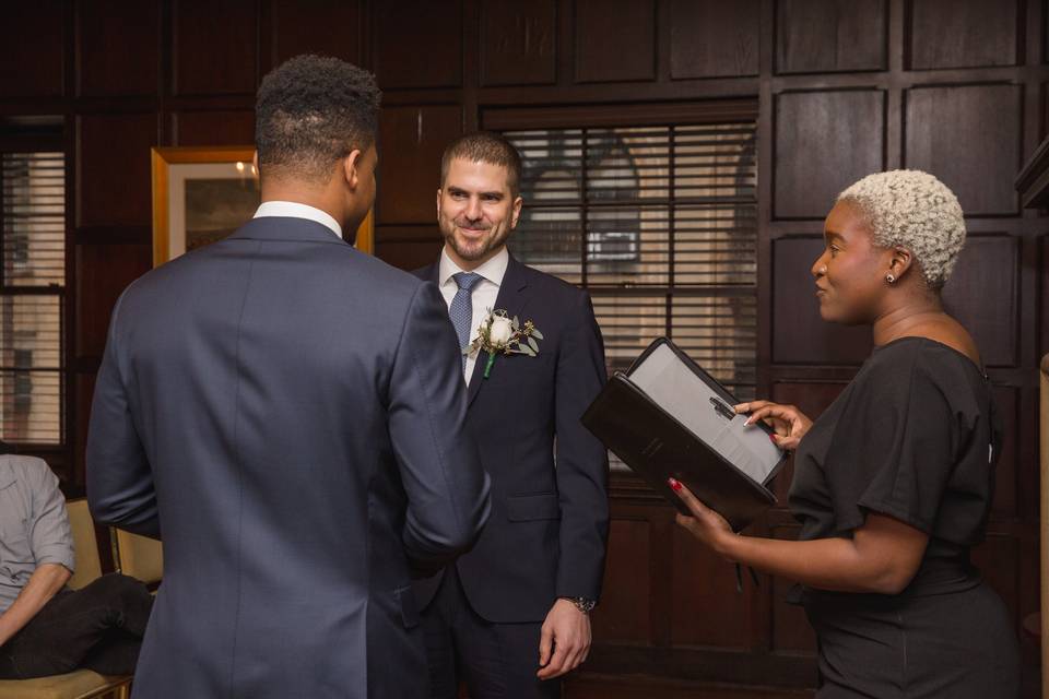 NYC Wedding Officiant