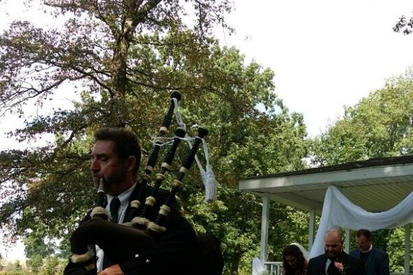 Maryland Bagpiper Francis Wallace