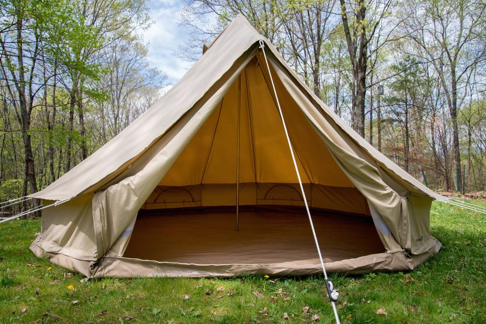 Naked, Just the Tent