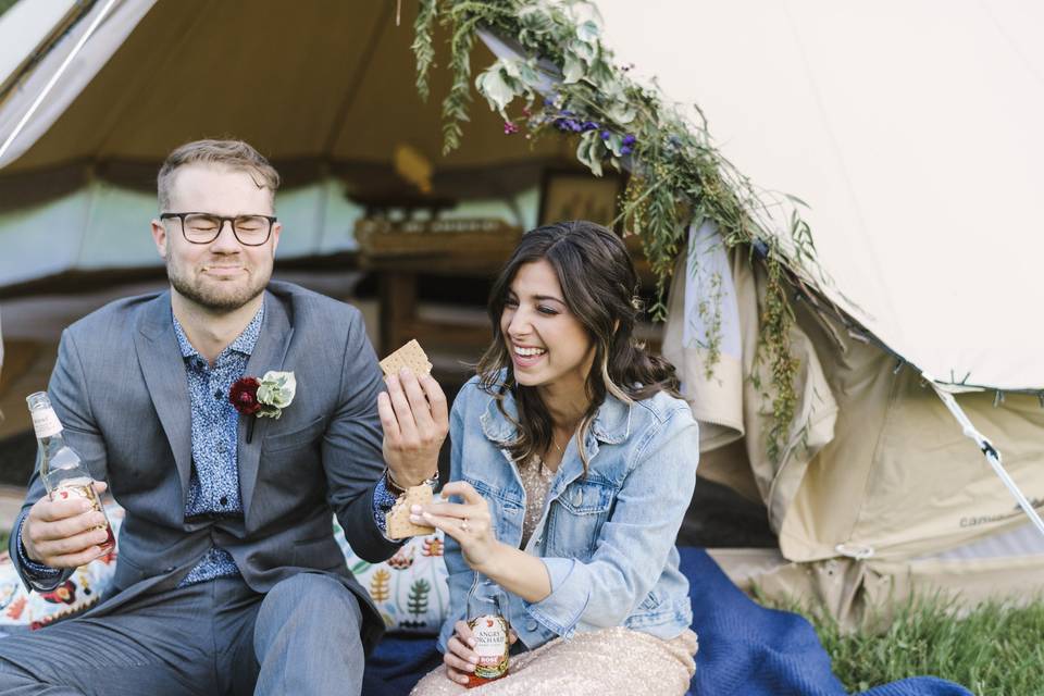 Glamping Wedding