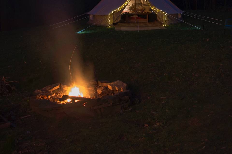 Campfire cozy