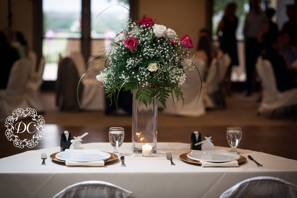 Floral centerpiece