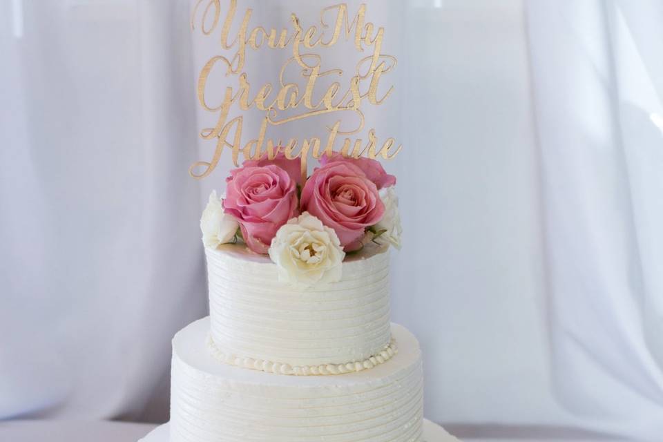 Ribbon Buttercream texture