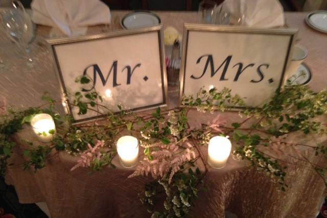 Wedding couple