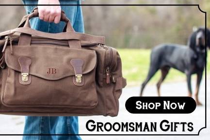 Groomsmen Gift Shave Kit Bag Personalized