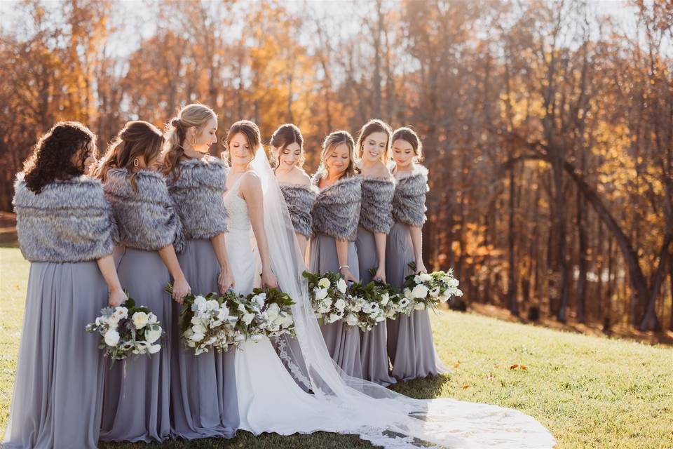 Fall wedding at Winter Wood