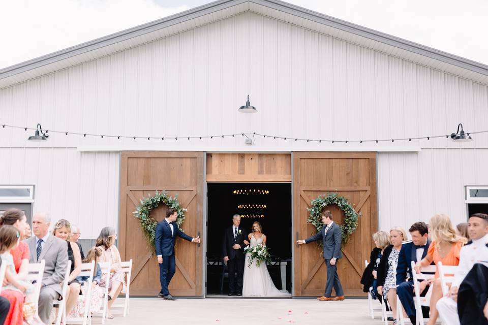 Brides entrance