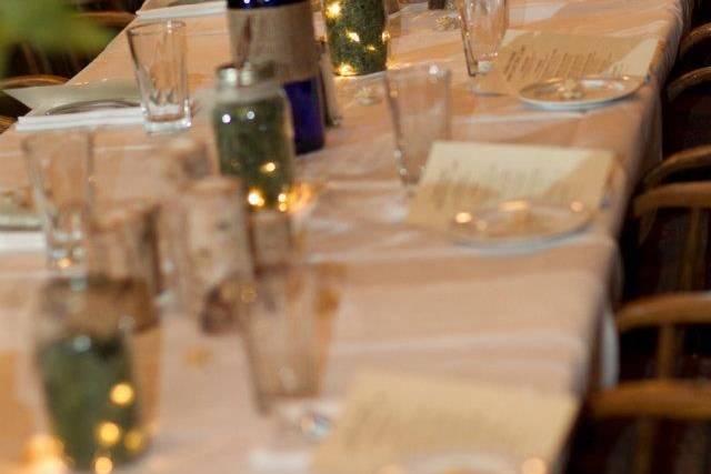 Long table set up