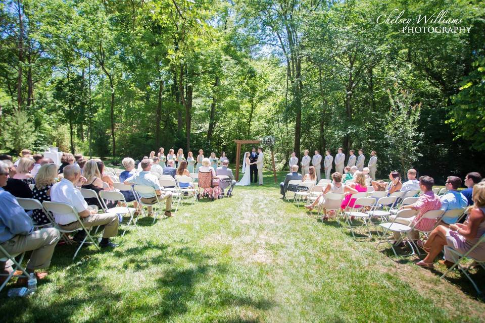 Smithview creekside patio