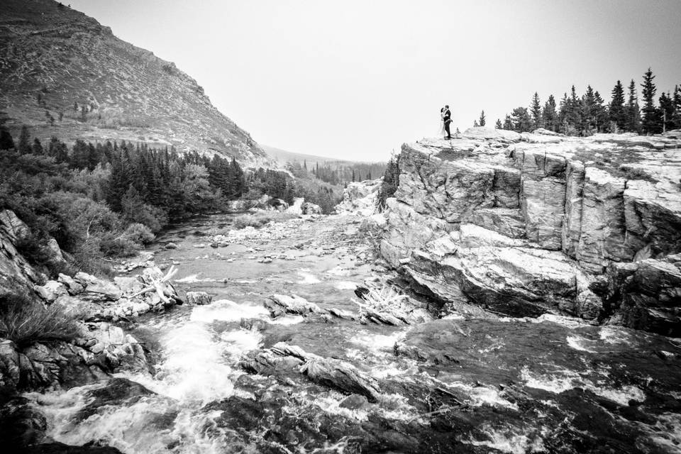 Destination Wedding Glacier