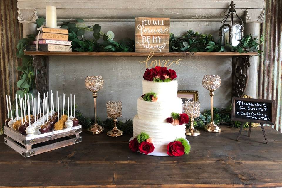 Cake Table Setup