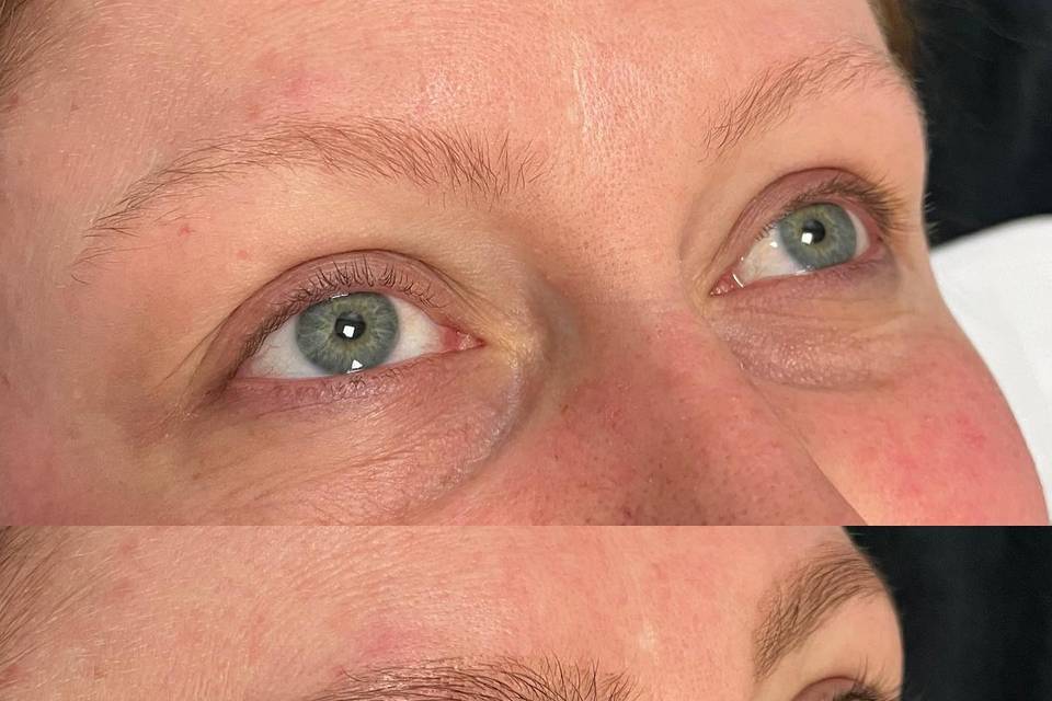 Lash/brow tinting