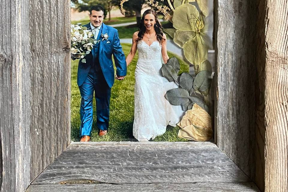 8x10 barnwood gift