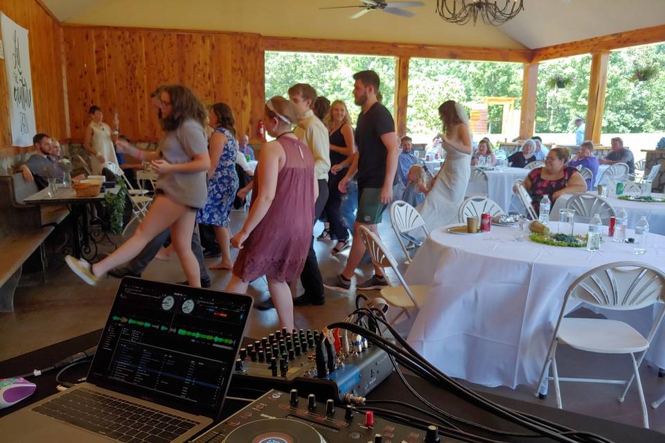 Loved ones on the dance floor