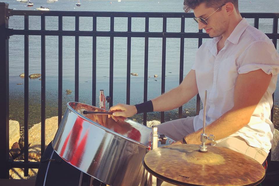 Steel Drum Player Bryan Garbe