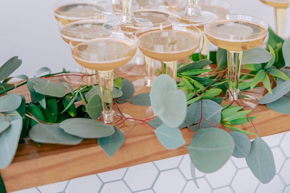 Champagne Tower