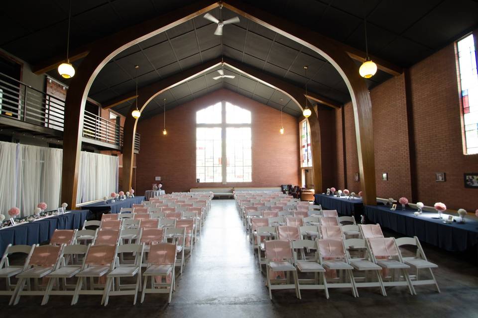 Ceremony seating for