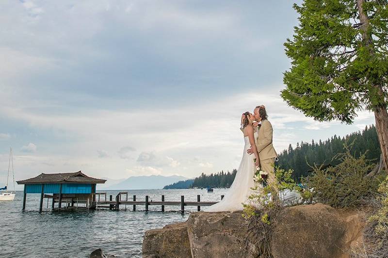 Lake Tahoe Bride & Groom