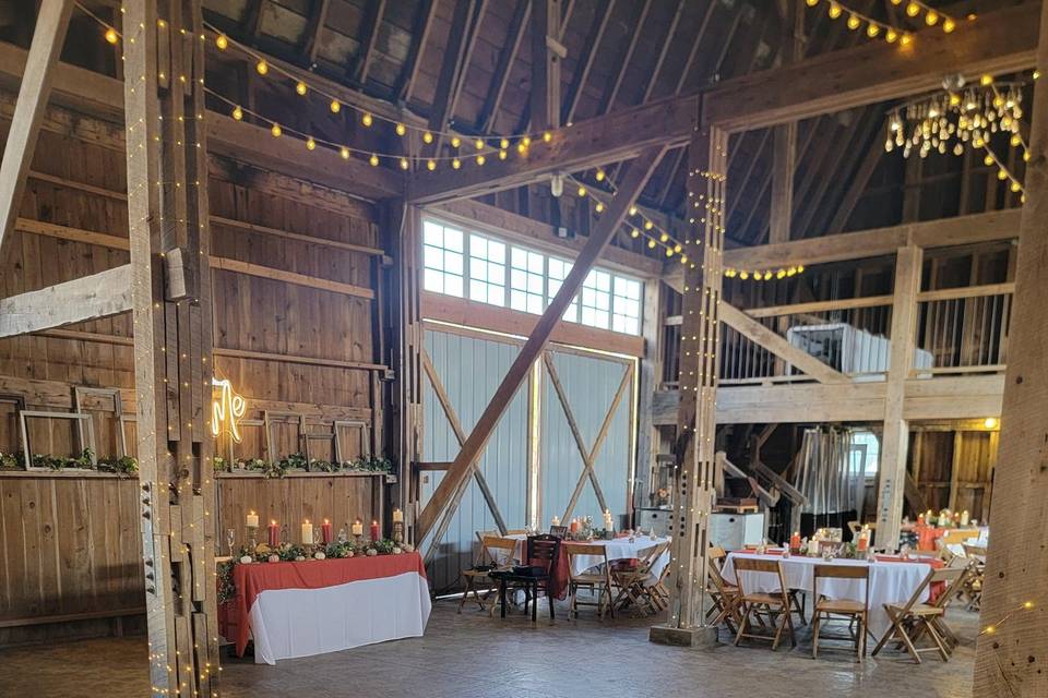 Fall Barn Weddings