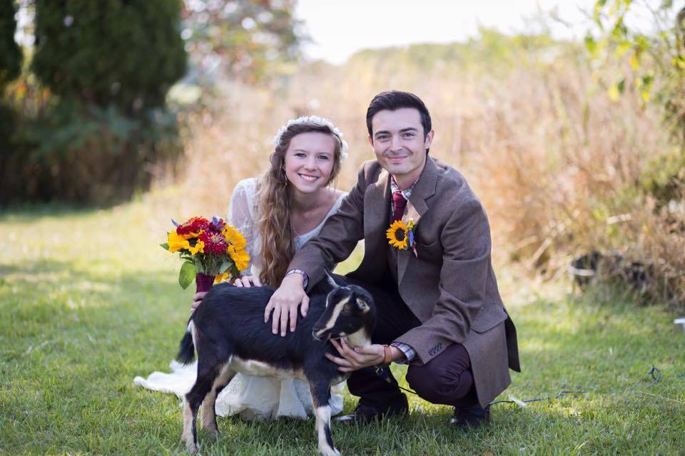 Outdoor wedding venue
