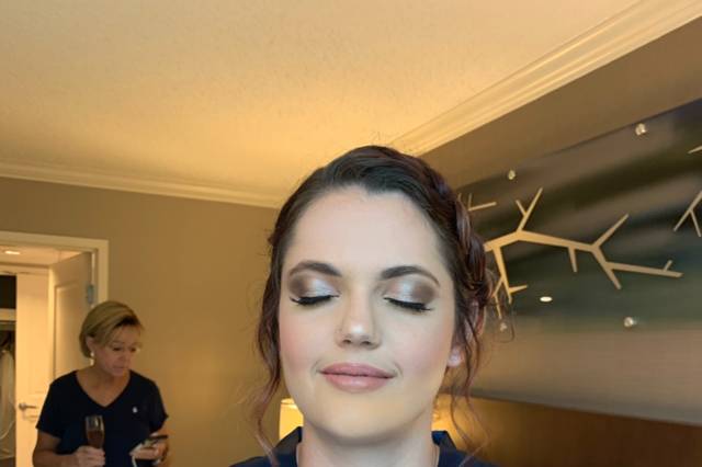 Bridesmaid cat eye