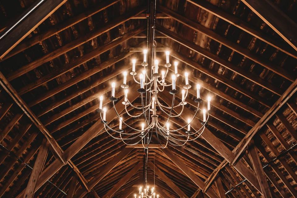 Lighting in barn