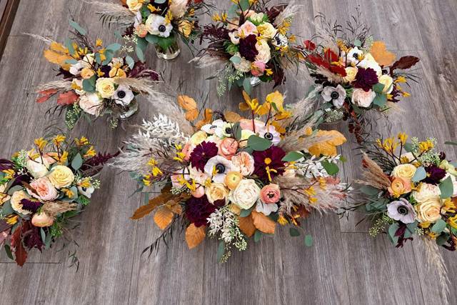 Bridal and Bridesmaid Bouquets