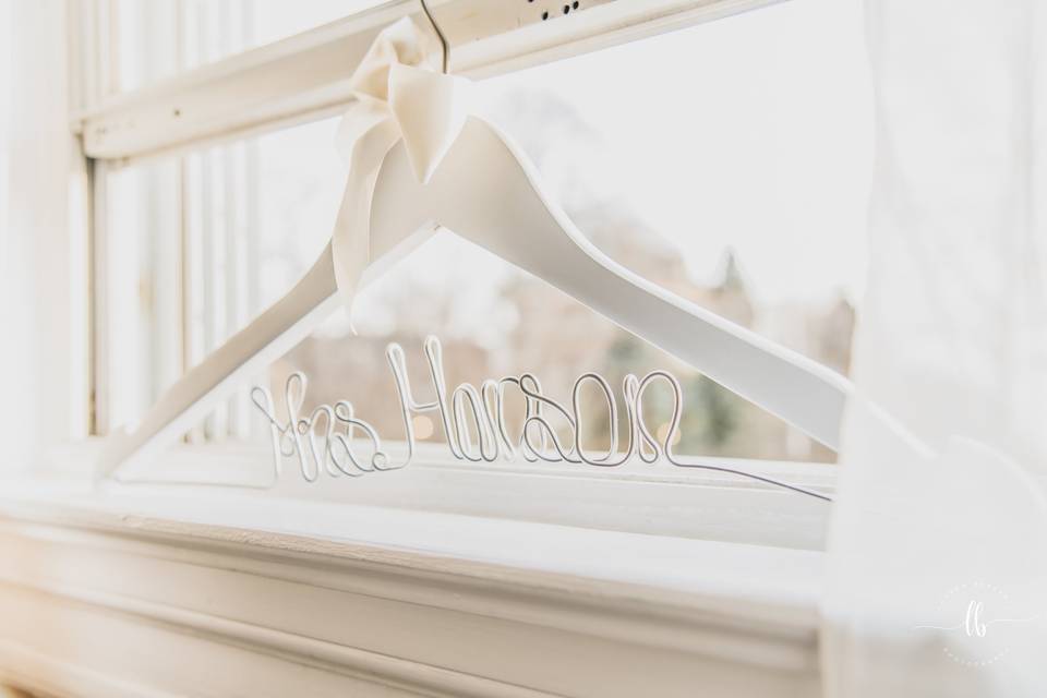 Bride's hanger