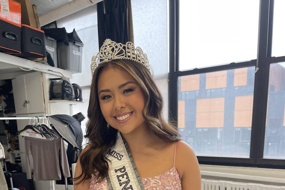 Bride hair and makeup