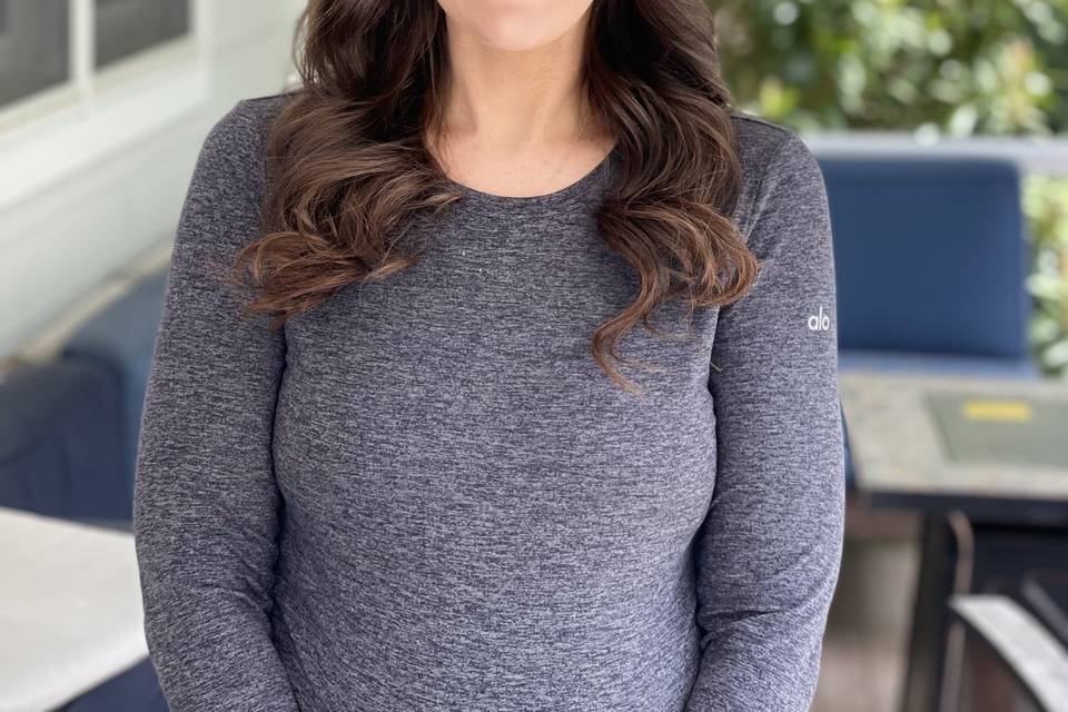 Bride hair and makeup