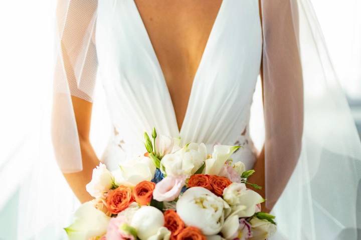 Bride hair and makeup