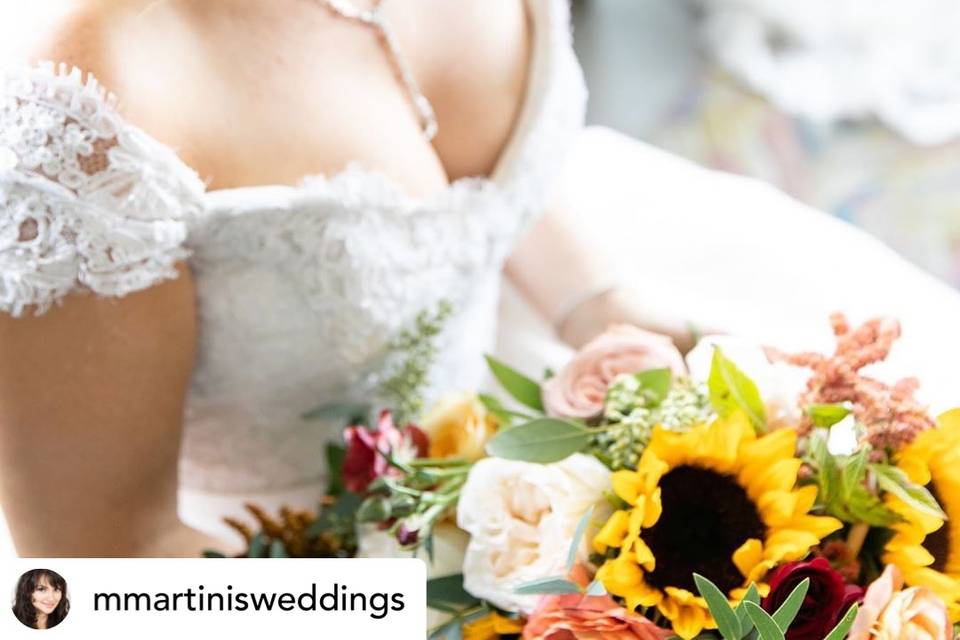 Bride hair and makeup